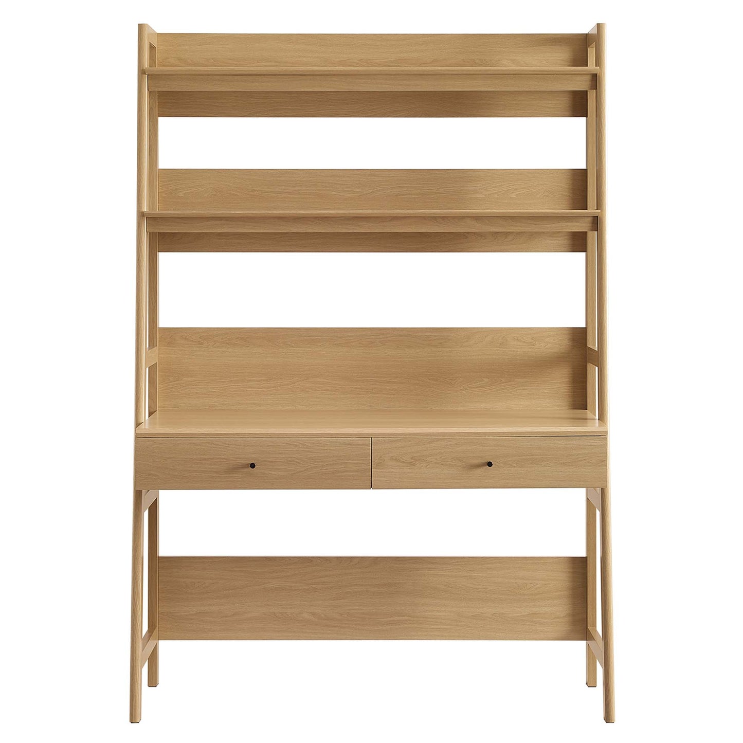 Modway - Bixby Office Desk by Modway  Office Furniture Computer Desks Brown - EEI-6073-OAK