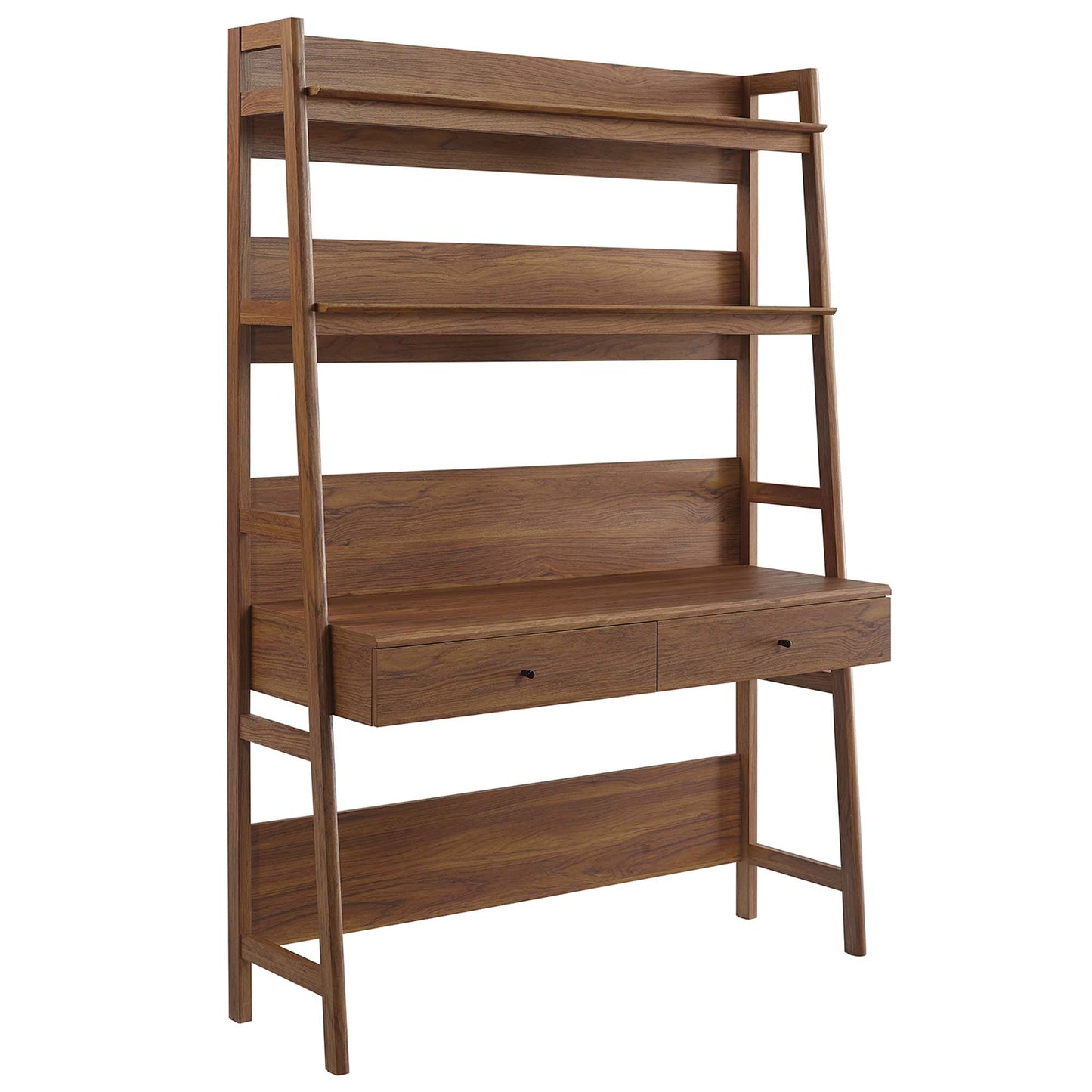 Modway - Bixby Office Desk by Modway  Office Furniture Computer Desks Brown - EEI-6073-WAL