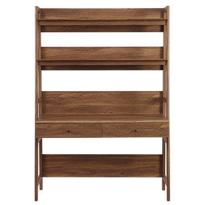 Modway - Bixby Office Desk by Modway  Office Furniture Computer Desks Brown - EEI-6073-WAL