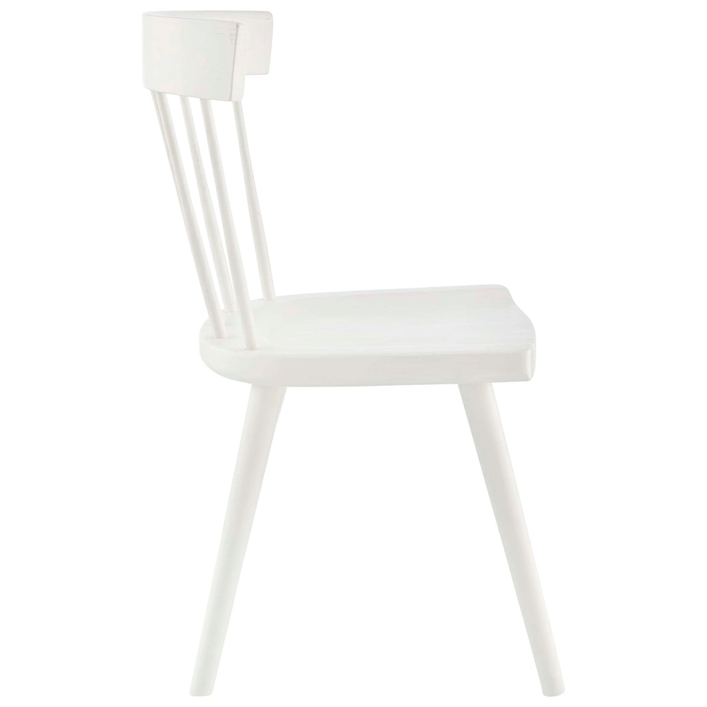 Modway Outlet Sutter Wood Dining Side Chair Set of 2 by Modway  Bar and Dining Furniture White - EEI-6082-WHI