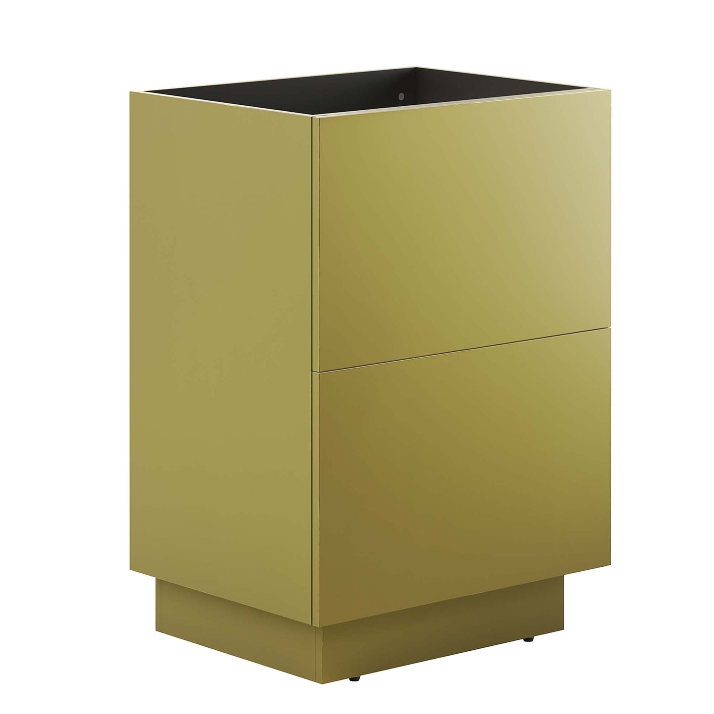 Modway Outlet Quantum 32" Bathroom Vanity Cabinet (Sink Basin Not Included) by Modway  Bathroom Furniture Gold - EEI-6132-GLD