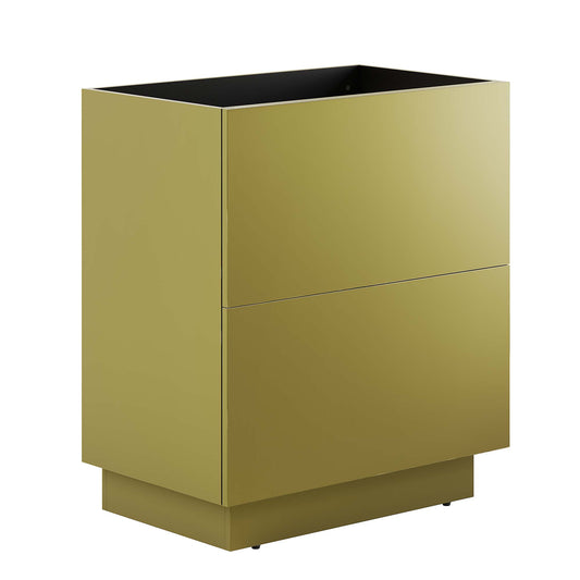Modway Outlet Quantum 30" Bathroom Vanity Cabinet (Sink Basin Not Included) by Modway  Bathroom Furniture Gold - EEI-6133-GLD