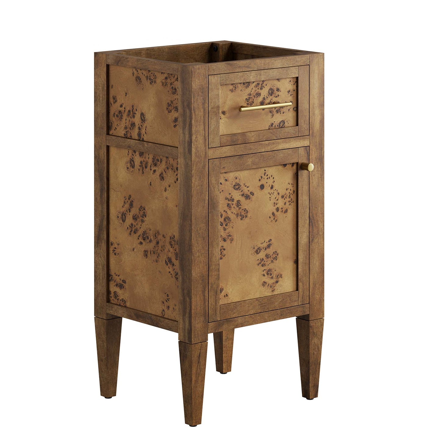 Modway - Elysian 18" Wood Bathroom Vanity Cabinet (Sink Basin Not Included) by Modway  Bathroom Vanities Brown - EEI-6136-BRN