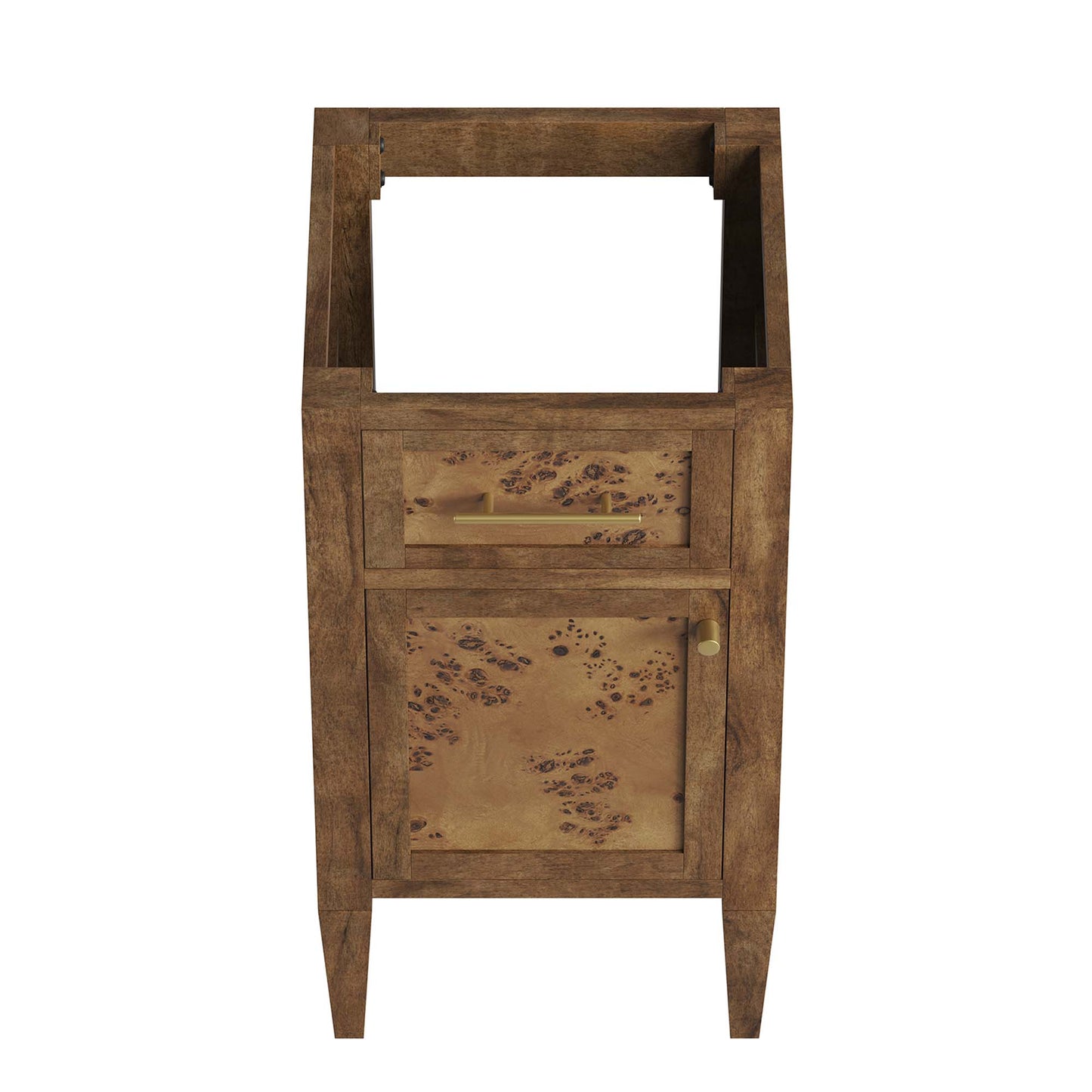 Modway - Elysian 18" Wood Bathroom Vanity Cabinet (Sink Basin Not Included) by Modway  Bathroom Vanities Brown - EEI-6136-BRN