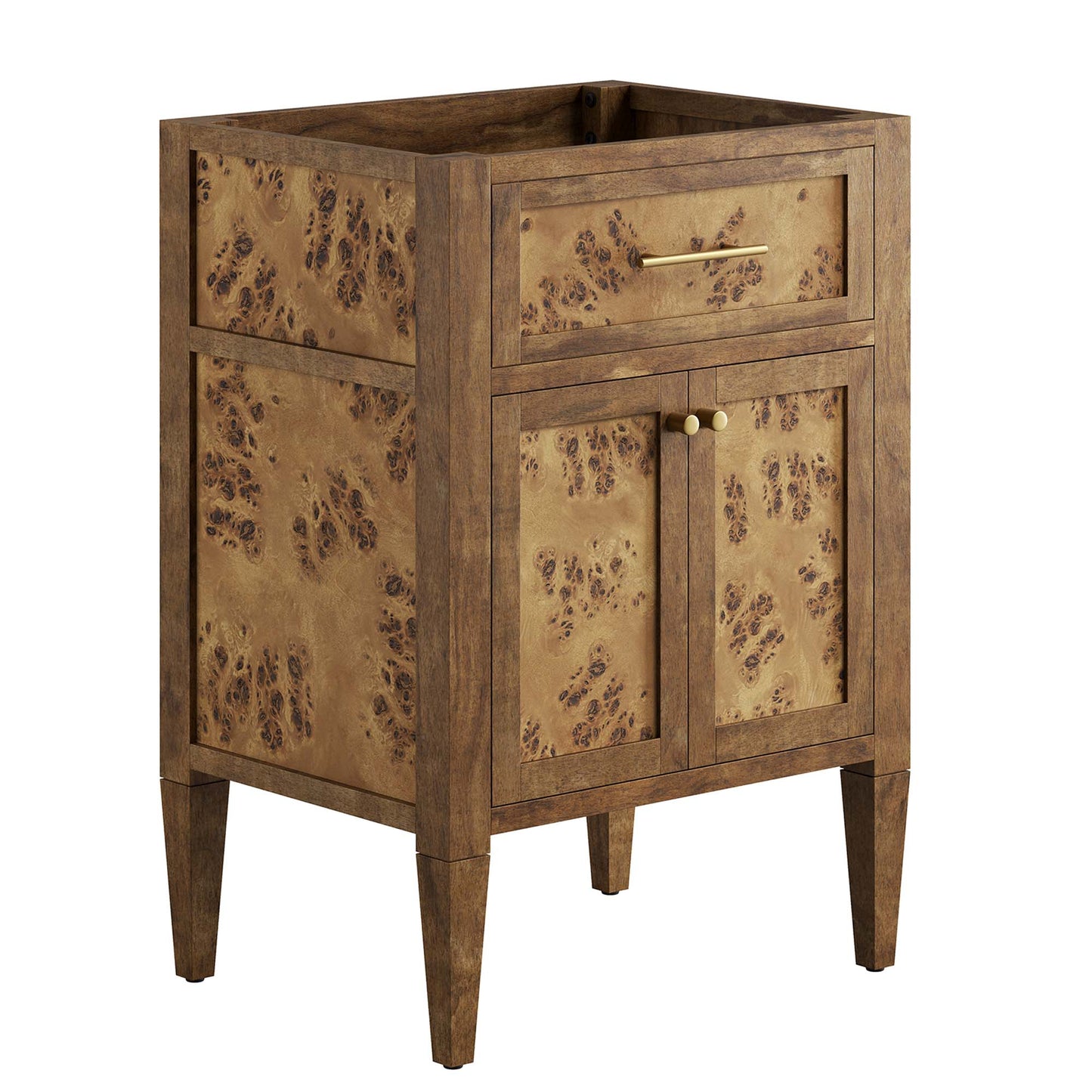 Modway - Elysian 24" Wood Bathroom Vanity Cabinet (Sink Basin Not Included) by Modway  Bathroom Vanities Brown - EEI-6137-BRN