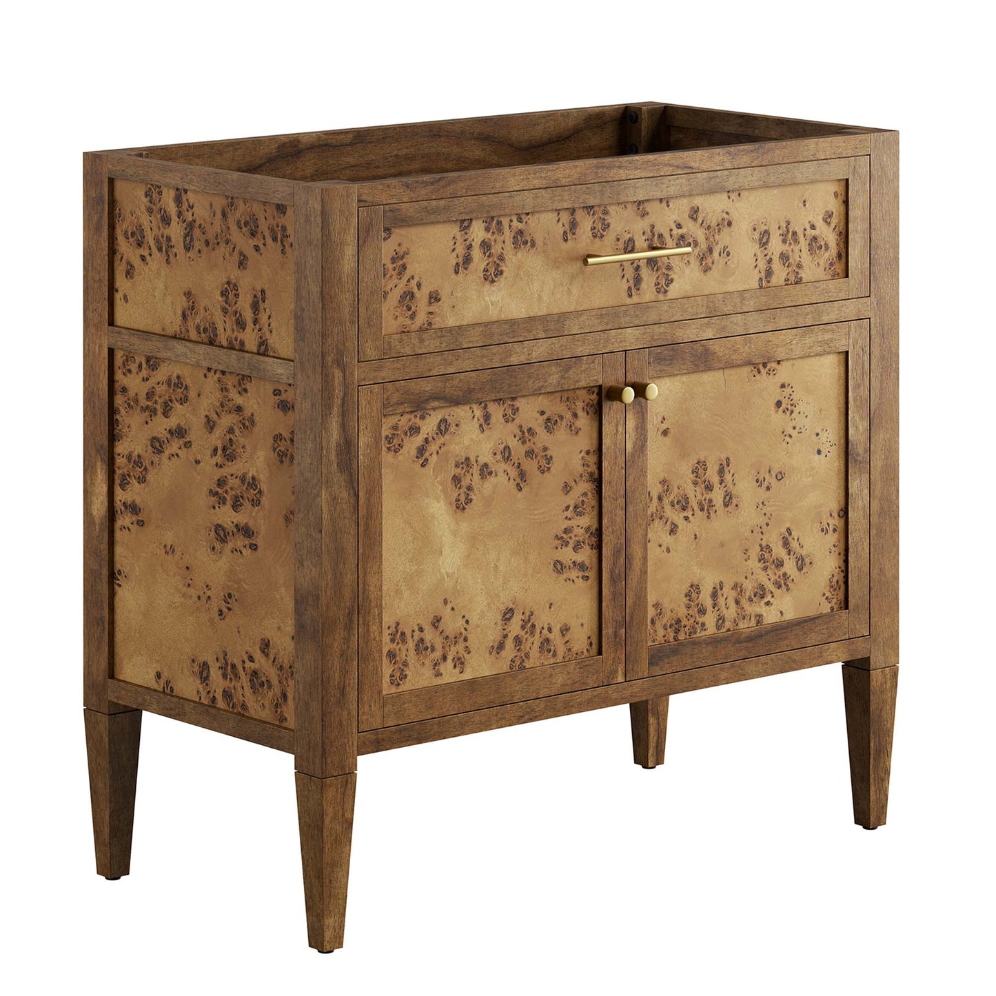 Modway - Elysian 36" Wood Bathroom Vanity Cabinet (Sink Basin Not Included) by Modway  Bathroom Vanities Brown - EEI-6139-BRN