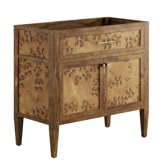 Modway - Elysian 36" Wood Bathroom Vanity Cabinet (Sink Basin Not Included) by Modway  Bathroom Vanities Brown - EEI-6139-BRN