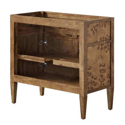 Modway - Elysian 36" Wood Bathroom Vanity Cabinet (Sink Basin Not Included) by Modway  Bathroom Vanities Brown - EEI-6139-BRN