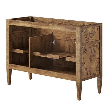 Modway - Elysian 48" Wood Bathroom Vanity Cabinet (Sink Basin Not Included) by Modway  Bathroom Vanities Brown - EEI-6140-BRN