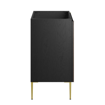Modway Outlet Alchemist 30" Bathroom Vanity Cabinet (Sink Basin Not Included) by Modway  Bathroom Furniture Black Gold - EEI-6143-BLK-GLD