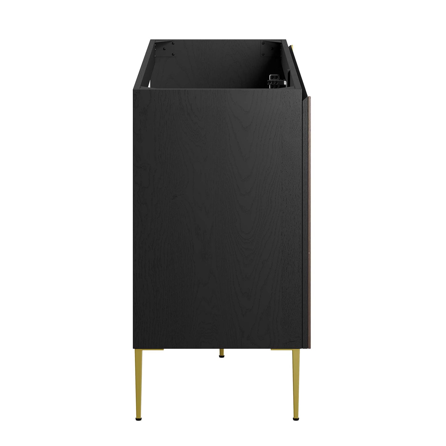 Modway Outlet Alchemist 48" Bathroom Vanity Cabinet (Sink Basin Not Included) by Modway  Bathroom Furniture Black Gold - EEI-6145-BLK-GLD