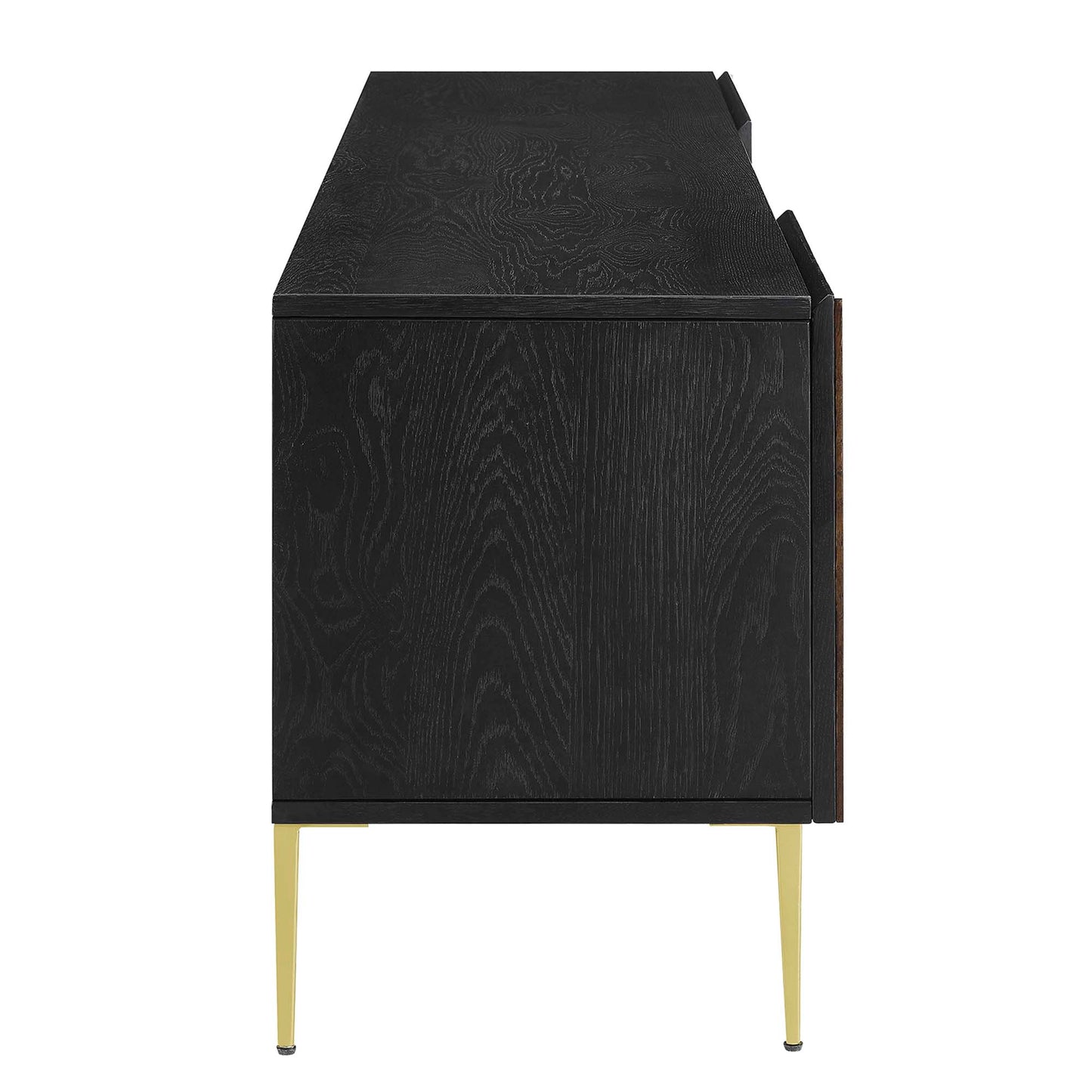 Modway Outlet Alchemist 72" TV Stand by Modway  Living Room Furniture Black Gold - EEI-6146-BLK-GLD