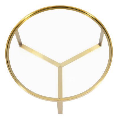 Modway Outlet Relay Coffee Table by Modway  Living Room Furniture Gold - EEI-6153-GLD