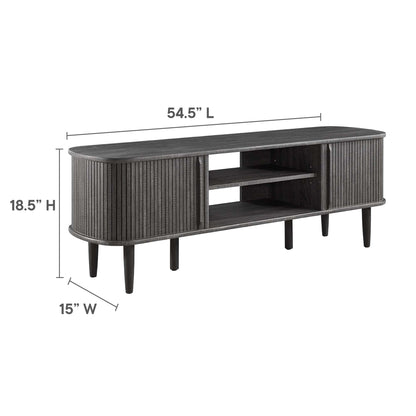Modway - Contour 55" TV Stand by Modway  Living Room Decor Brown - EEI-6158-CHA