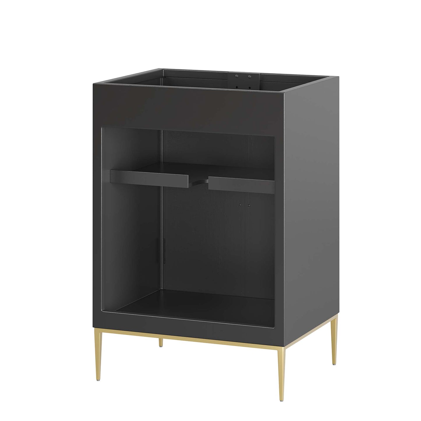 Modway - Awaken 24" Bathroom Vanity Cabinet by Modway  Bathroom Vanities Black - EEI-6160-BLK