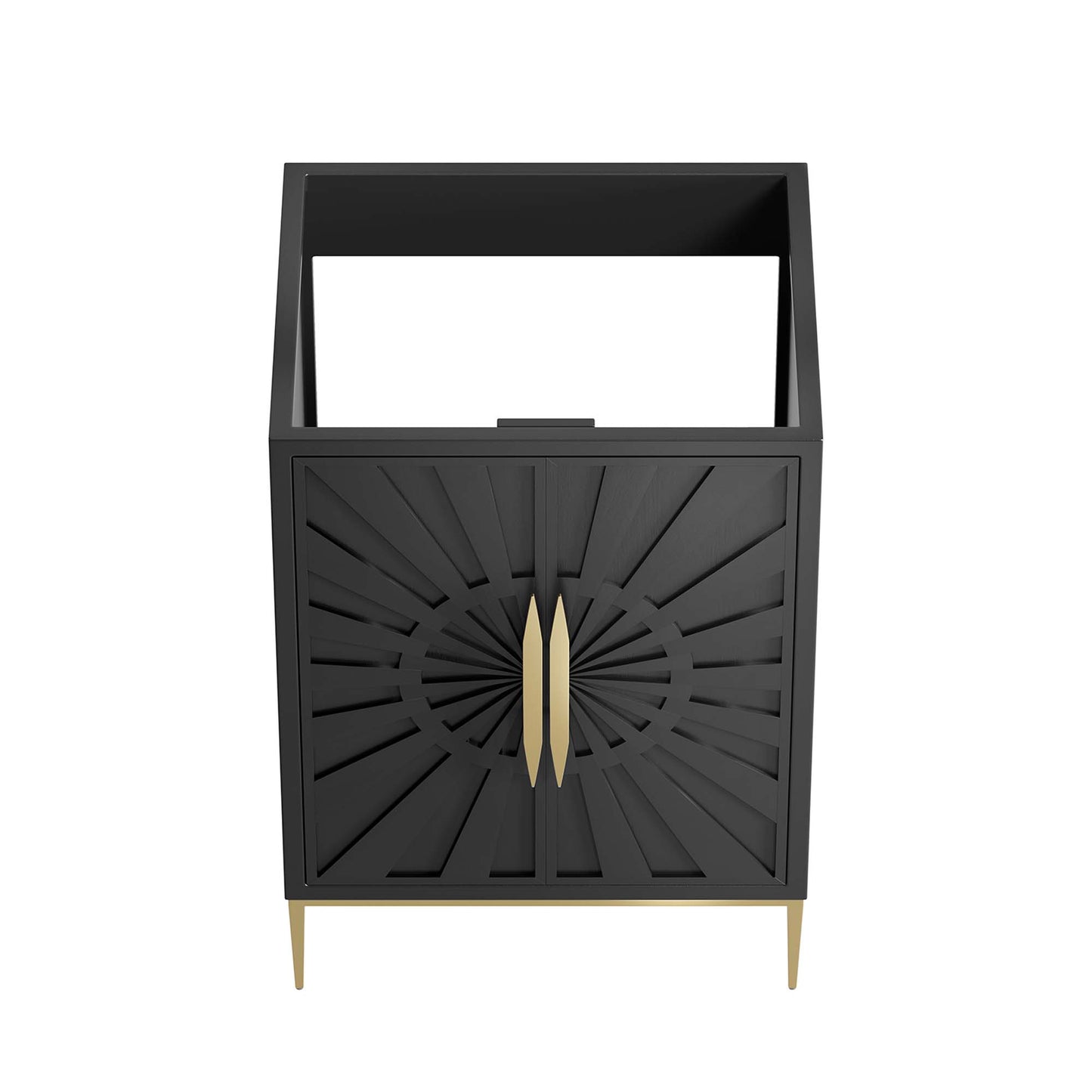 Modway - Awaken 24" Bathroom Vanity Cabinet by Modway  Bathroom Vanities Black - EEI-6160-BLK