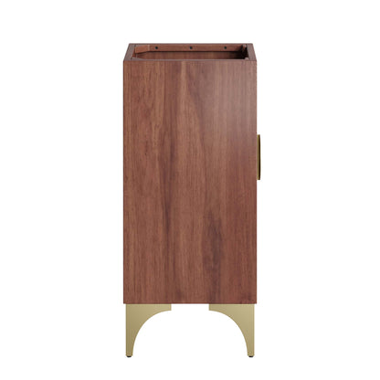 Modway - Daylight 18" Bathroom Vanity Cabinet by Modway  Bathroom Vanities Brown - EEI-6164-WAL