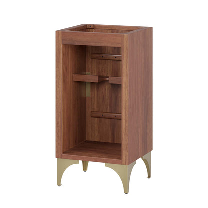 Modway - Daylight 18" Bathroom Vanity Cabinet by Modway  Bathroom Vanities Brown - EEI-6164-WAL
