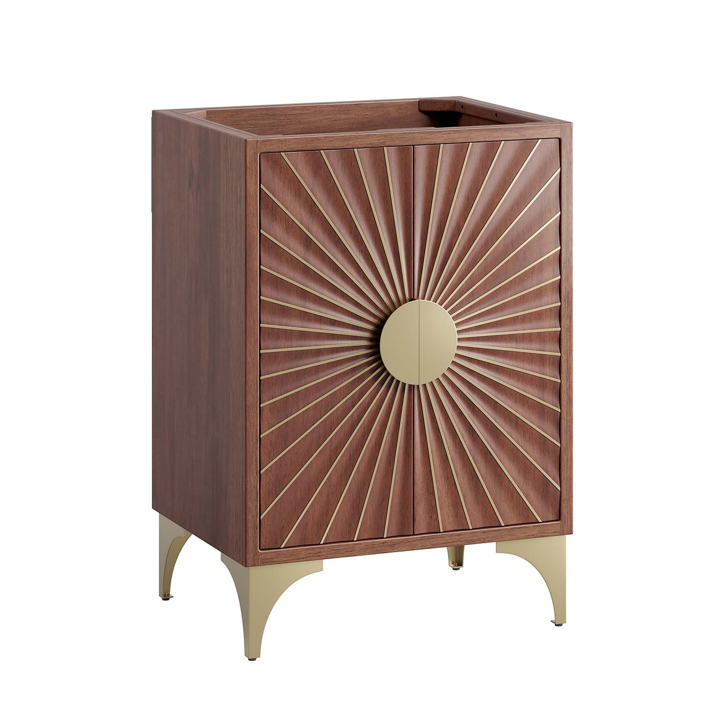 Modway - Daylight 24" Bathroom Vanity Cabinet by Modway  Bathroom Vanities Brown - EEI-6165-WAL