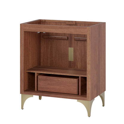 Modway - Daylight 30" Bathroom Vanity Cabinet by Modway  Bathroom Vanities Brown - EEI-6166-WAL
