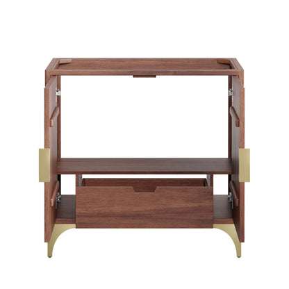 Modway - Daylight 36" Bathroom Vanity Cabinet by Modway  Bathroom Vanities Brown - EEI-6167-WAL