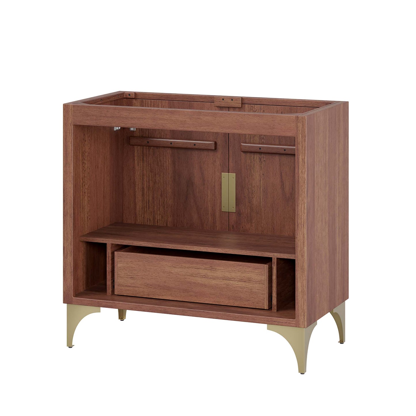 Modway - Daylight 36" Bathroom Vanity Cabinet by Modway  Bathroom Vanities Brown - EEI-6167-WAL