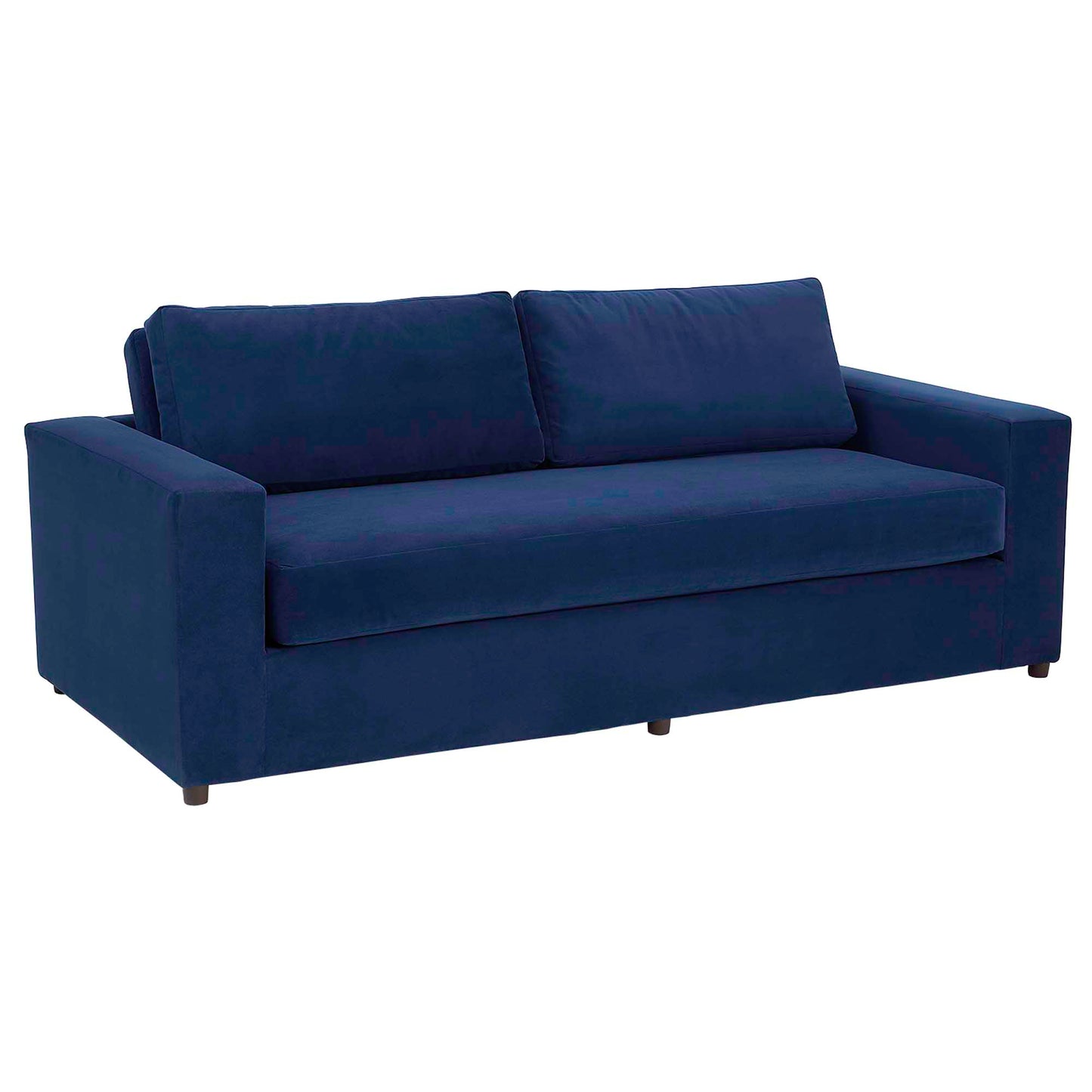 Modway Outlet Avendale Velvet Sofa by Modway  Living Room Furniture Deep Navy - EEI-6185-DNA