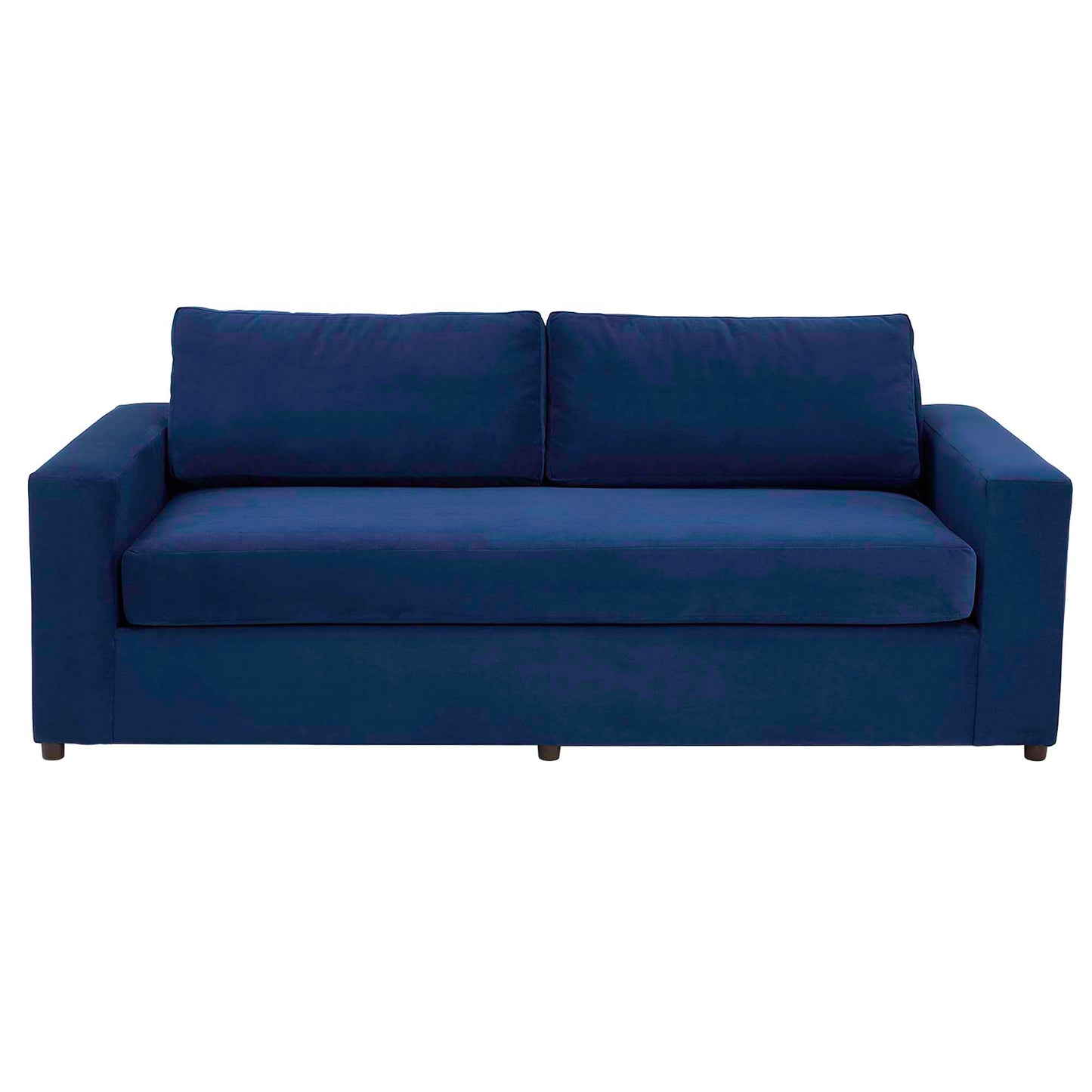 Modway Outlet Avendale Velvet Sofa by Modway  Living Room Furniture Deep Navy - EEI-6185-DNA