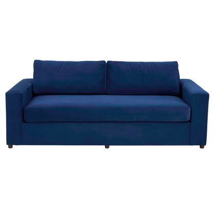 Modway Outlet Avendale Velvet Sofa by Modway  Living Room Furniture Deep Navy - EEI-6185-DNA