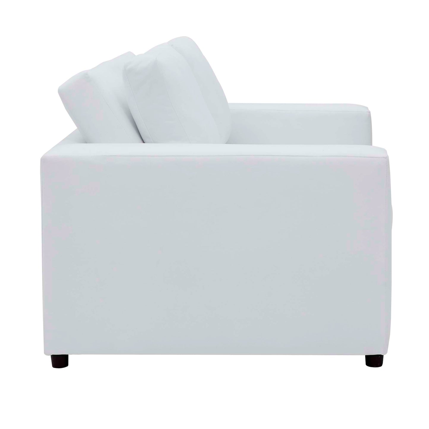 Modway Outlet Avendale Velvet Loveseat by Modway  Living Room Furniture Dove White - EEI-6189-DWH