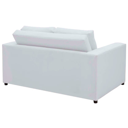 Modway Outlet Avendale Velvet Loveseat by Modway  Living Room Furniture Dove White - EEI-6189-DWH