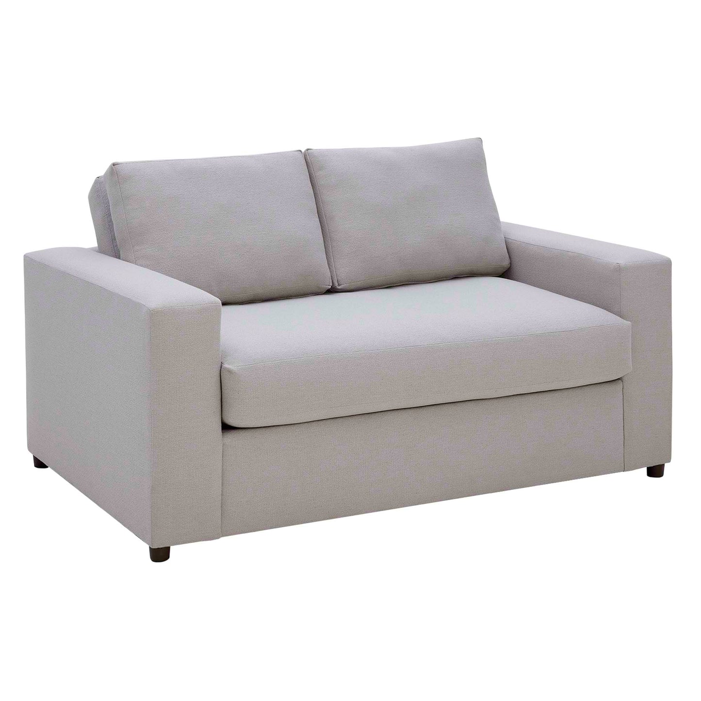 Modway Outlet Avendale Linen Blend Loveseat by Modway  Living Room Furniture Flint Gray Linen Blend - EEI-6190-FGR