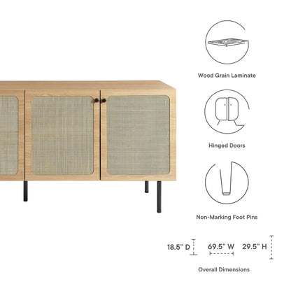 Modway Outlet Chaucer Sideboard by Modway  Living Room Furniture Oak - EEI-6201-OAK