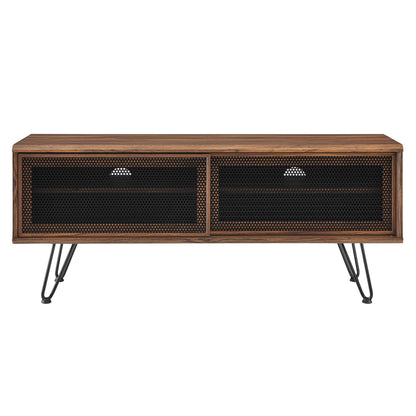 Modway - Nomad 47" TV Stand by Modway  Living Room Decor Brown - EEI-6202-WAL