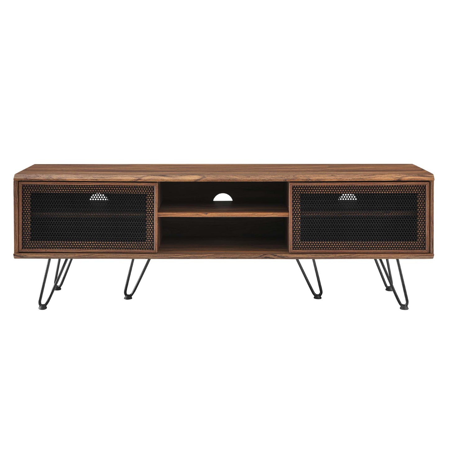 Modway - Nomad 59" TV Stand by Modway  Living Room Decor Brown - EEI-6203-WAL