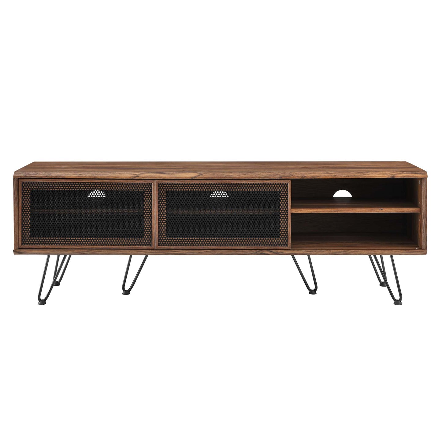 Modway - Nomad 59" TV Stand by Modway  Living Room Decor Brown - EEI-6203-WAL