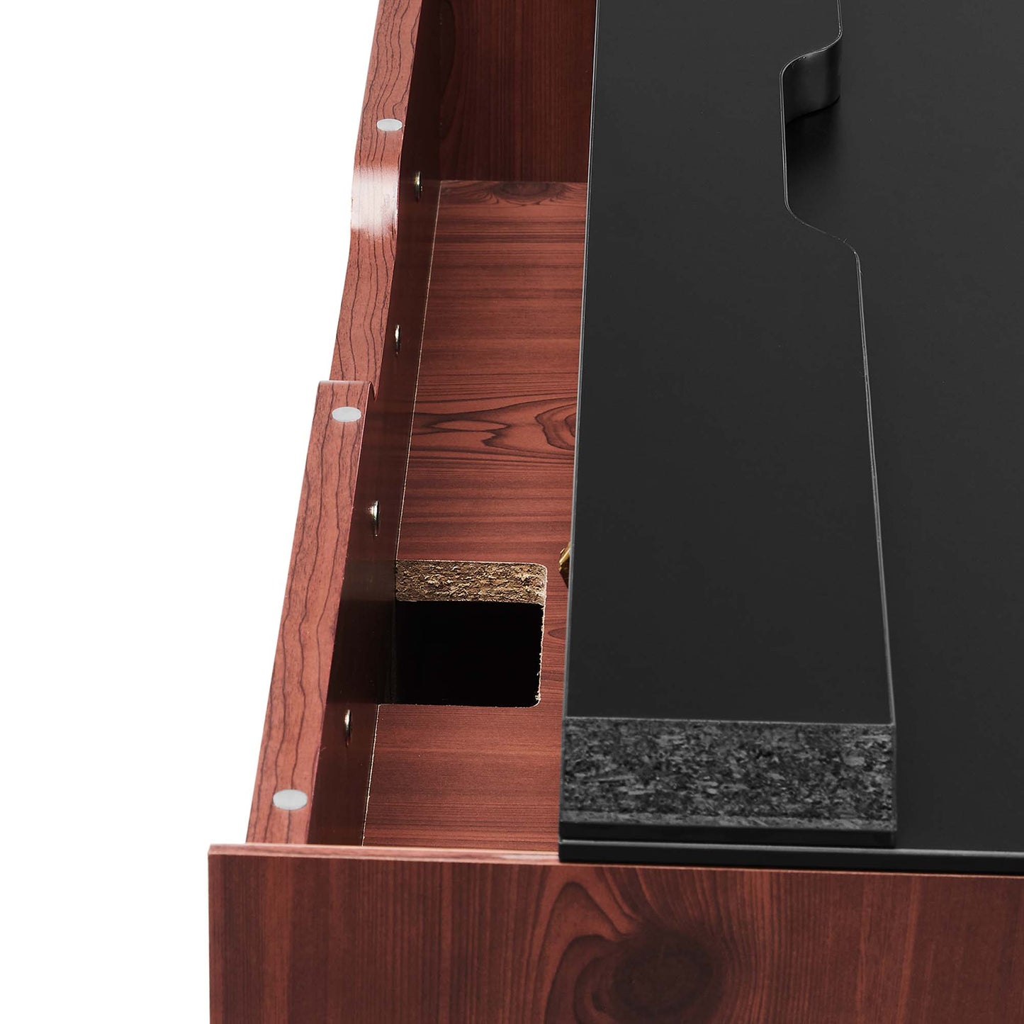 Modway Outlet Kinetic 38" Wall-Mount Office Desk by Modway  Office Furniture Furniture Black Cherry - EEI-6206-BLK-CHE