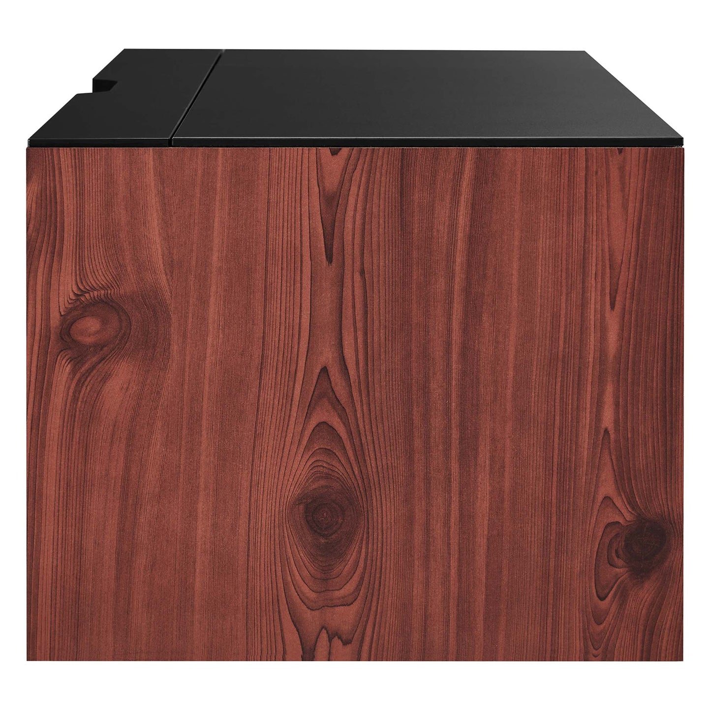 Modway Outlet Kinetic 49" Wall-Mount Office Desk by Modway  Office Furniture Furniture Black Cherry - EEI-6207-BLK-CHE