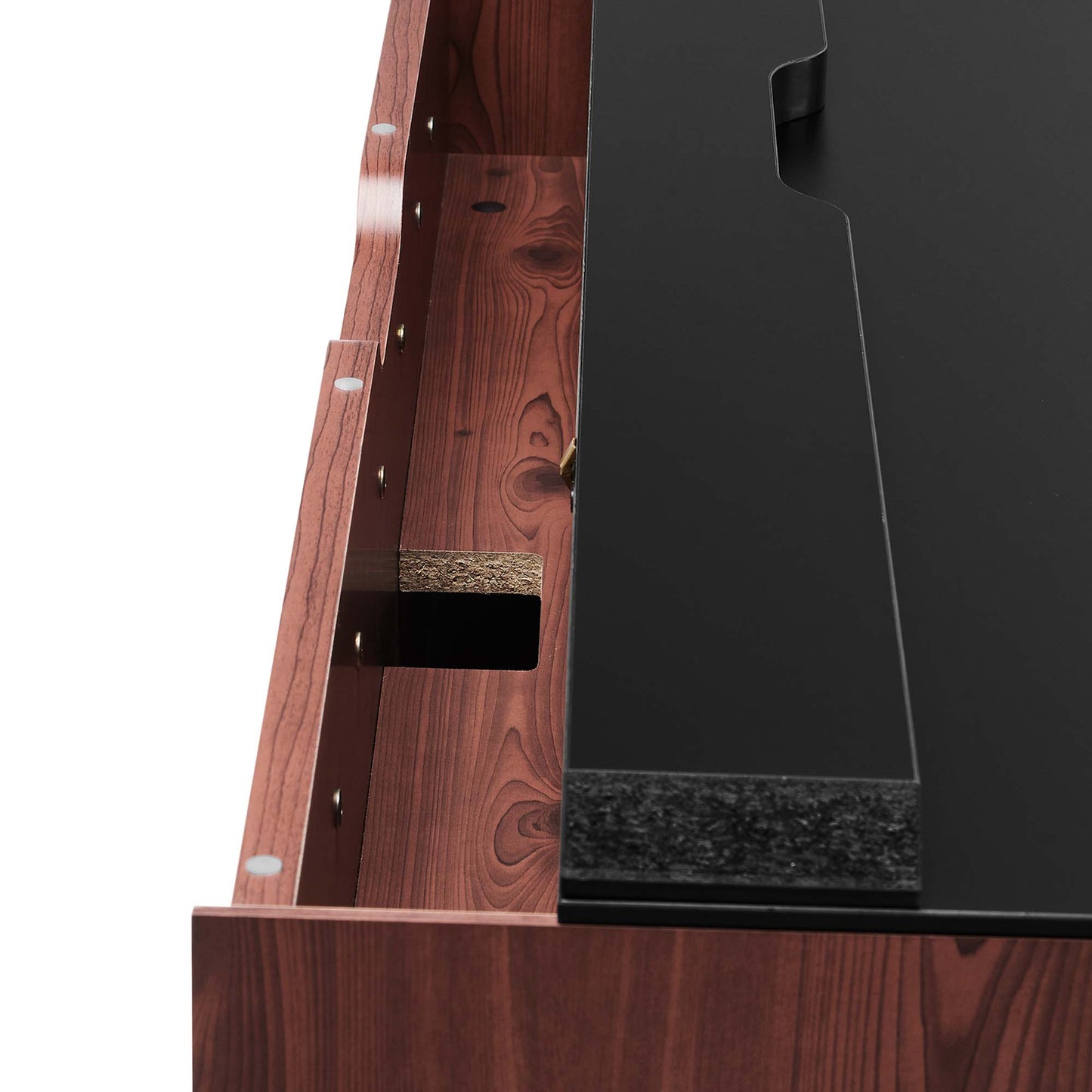 Modway Outlet Kinetic 49" Wall-Mount Office Desk by Modway  Office Furniture Furniture Black Cherry - EEI-6207-BLK-CHE