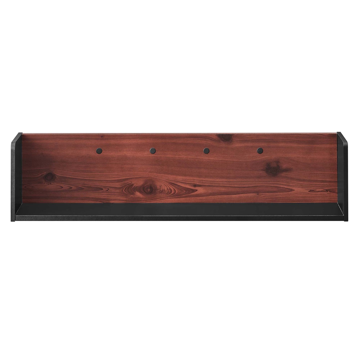 Modway Outlet Kinetic Wall-Mount Shelf by Modway  Office Furniture Furniture Black Cherry - EEI-6208-BLK-CHE