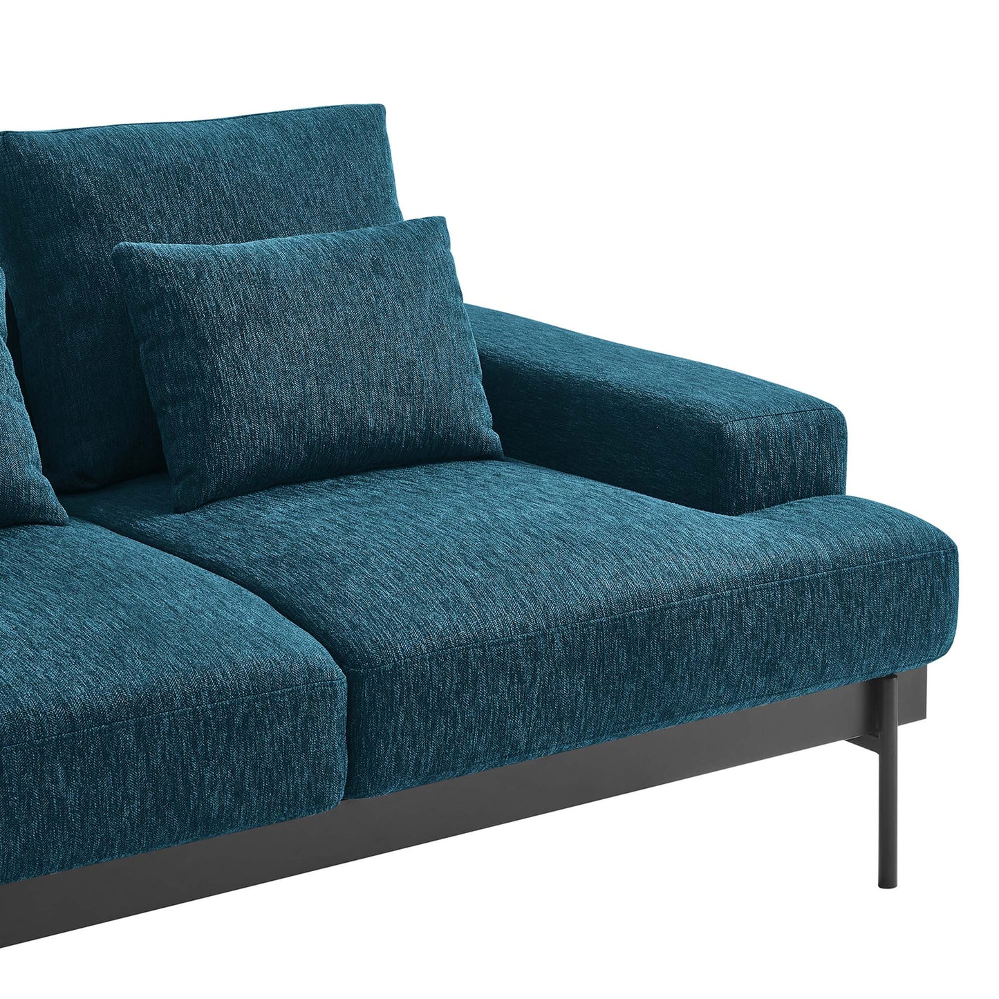 Modway Outlet Proximity Upholstered Fabric Loveseat by Modway  Living Room Furniture Azure - EEI-6215-AZU