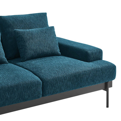 Modway Outlet Proximity Upholstered Fabric Loveseat by Modway  Living Room Furniture Azure - EEI-6215-AZU