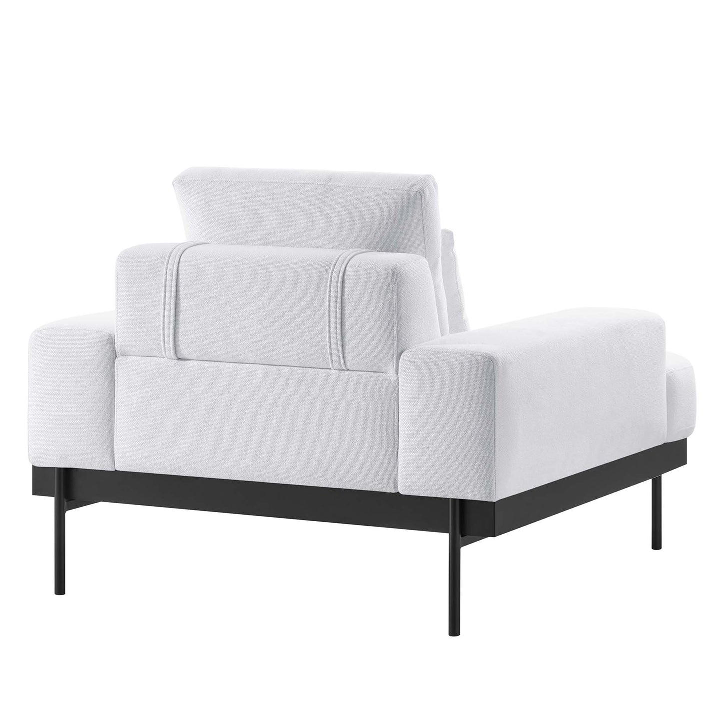 Modway Outlet Proximity Upholstered Fabric Armchair by Modway  Living Room Furniture White - EEI-6216-WHI