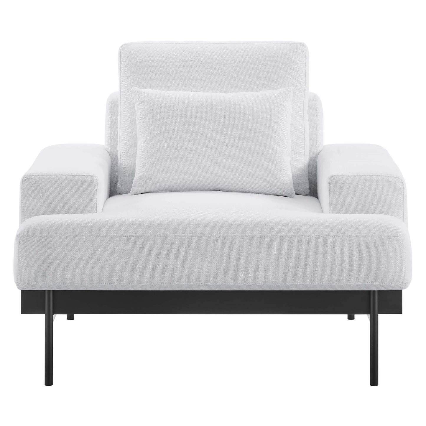 Modway Outlet Proximity Upholstered Fabric Armchair by Modway  Living Room Furniture White - EEI-6216-WHI