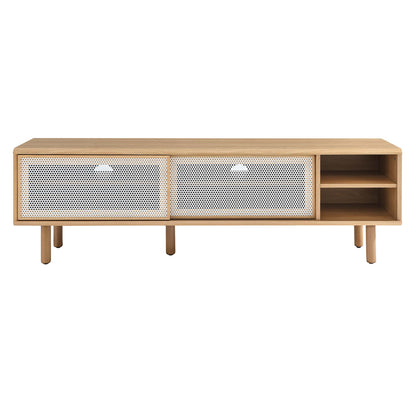 Modway - Kurtis 60" TV Stand by Modway  Living Room Decor Brown - EEI-6234-OAK