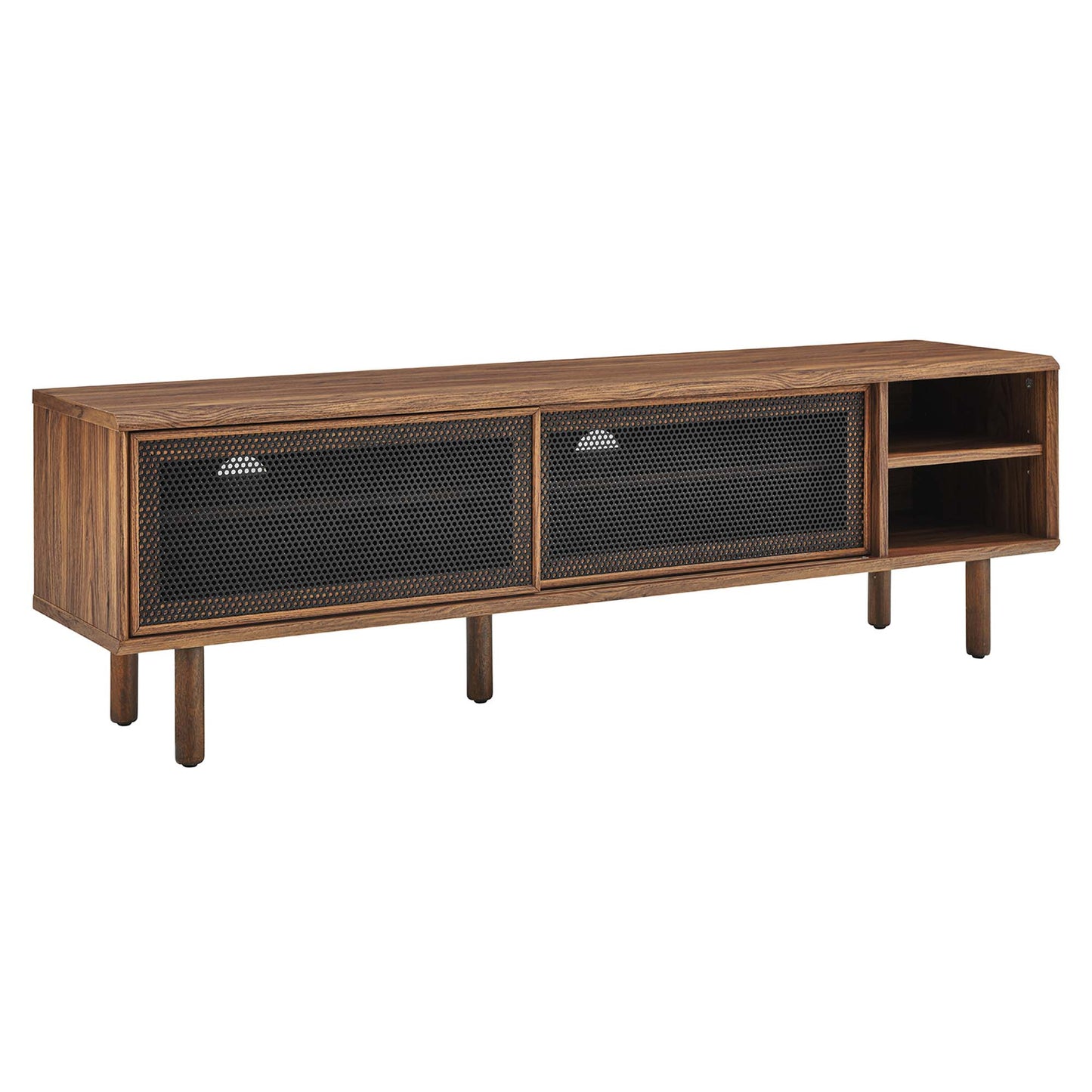 Modway - Kurtis 60" TV Stand by Modway  Living Room Decor Brown - EEI-6234-WAL