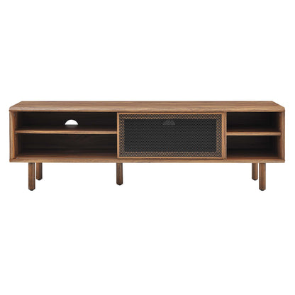 Modway - Kurtis 60" TV Stand by Modway  Living Room Decor Brown - EEI-6234-WAL