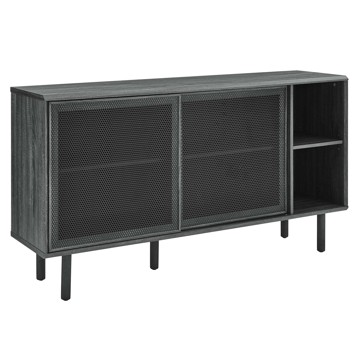 Modway - Kurtis 59" Sideboard by Modway  Living Room Decor Black - EEI-6235-CHA