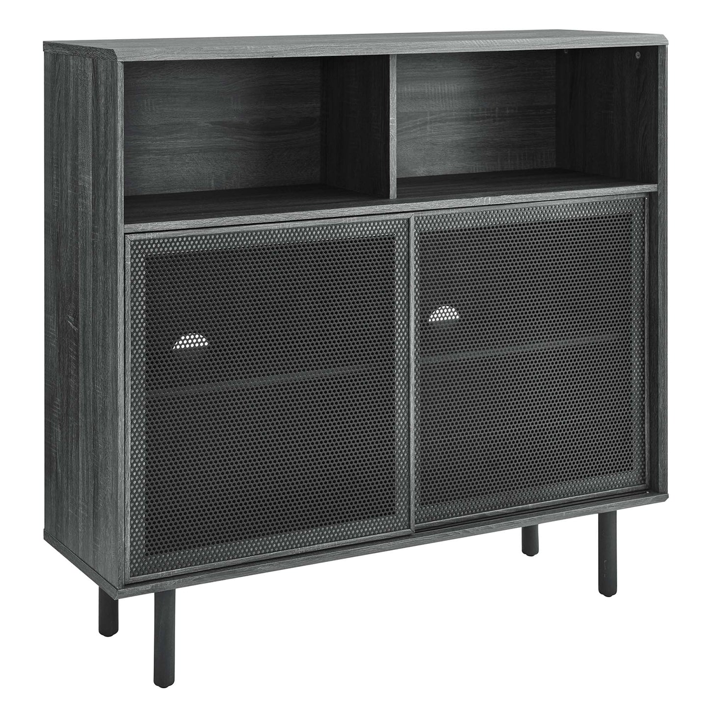Modway - Kurtis 47" Display Cabinet by Modway  Living Room Decor Black - EEI-6237-CHA