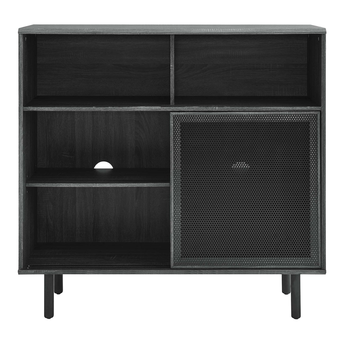 Modway - Kurtis 47" Display Cabinet by Modway  Living Room Decor Black - EEI-6237-CHA